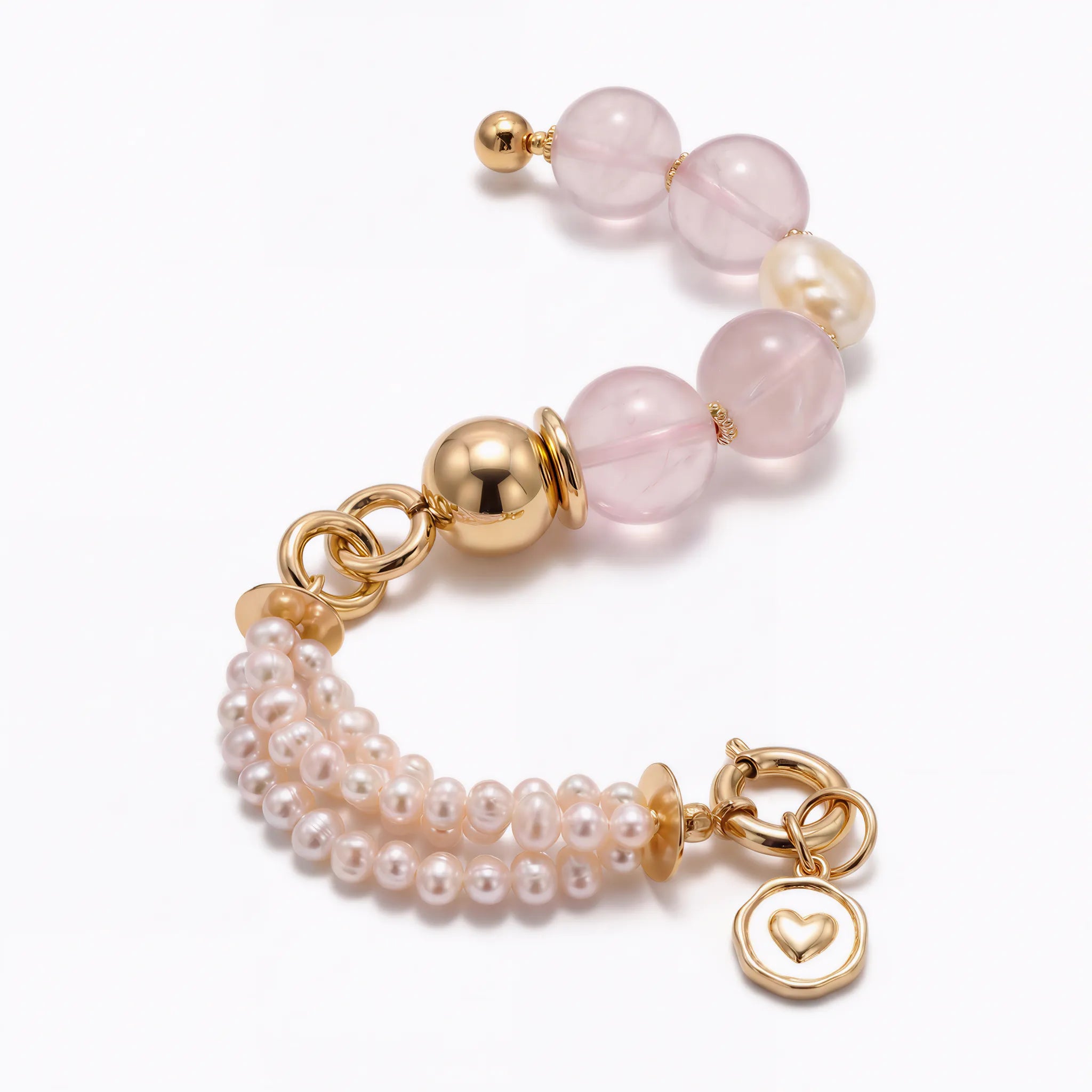 SPARK · Rose Quartz Bracelet