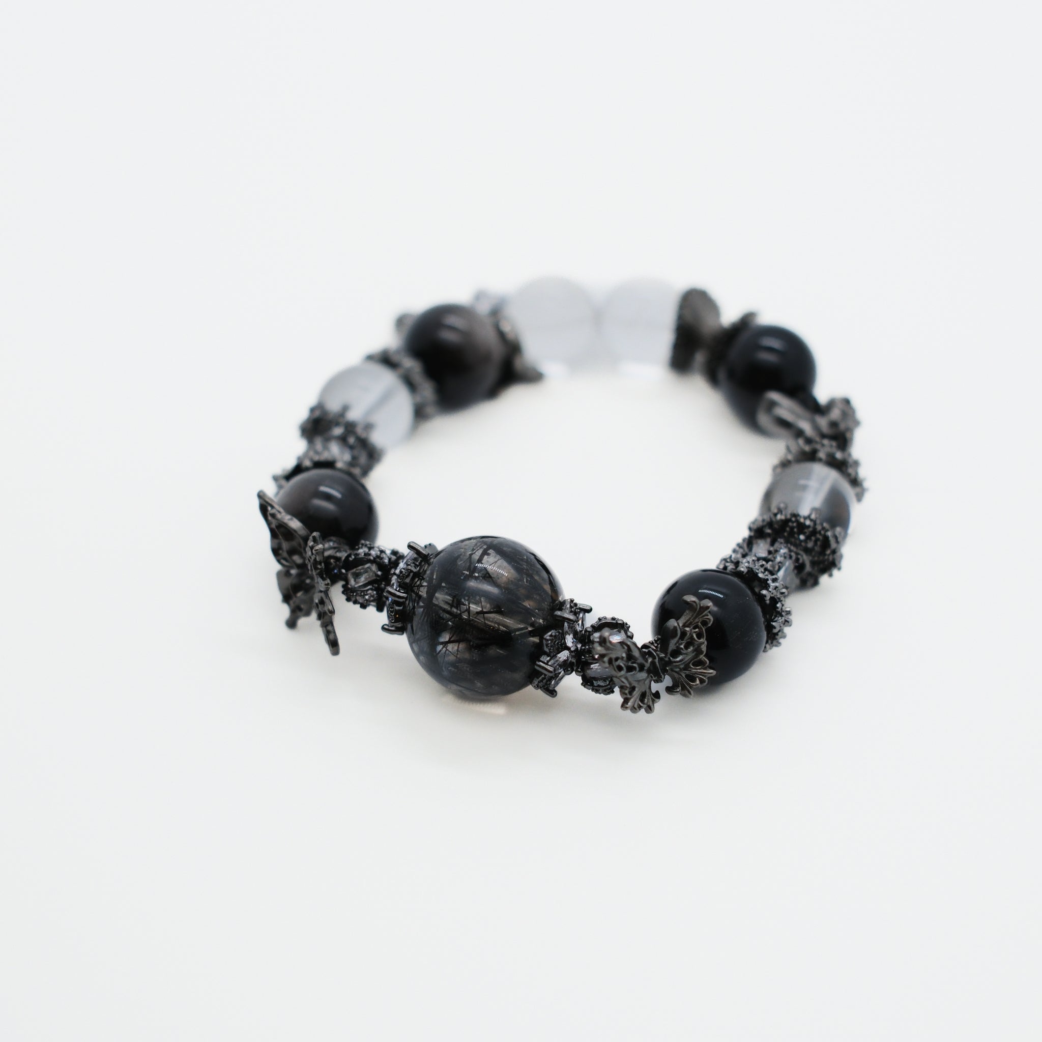 HUSH・Black Rutilated Bracelet