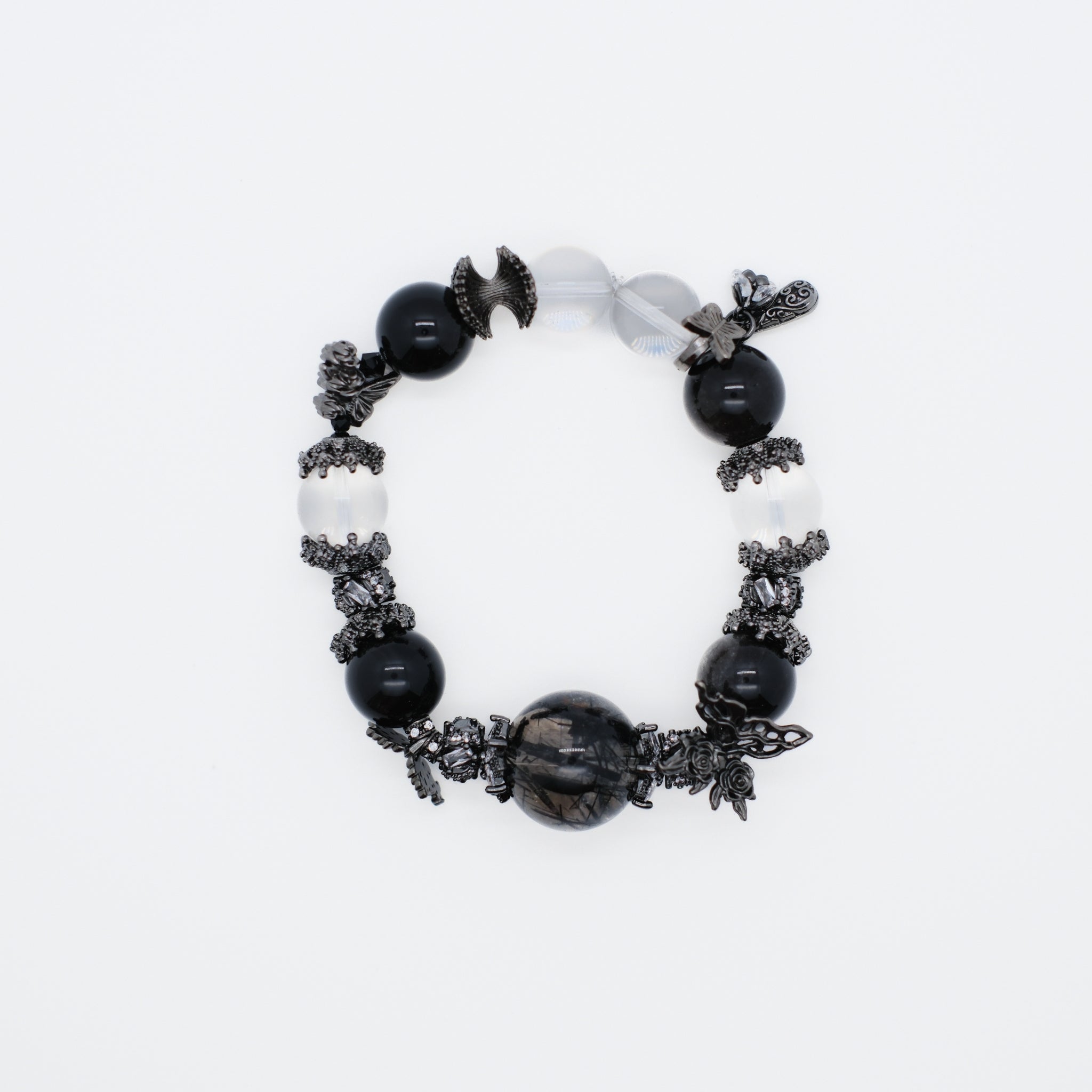 HUSH・Black Rutilated Bracelet