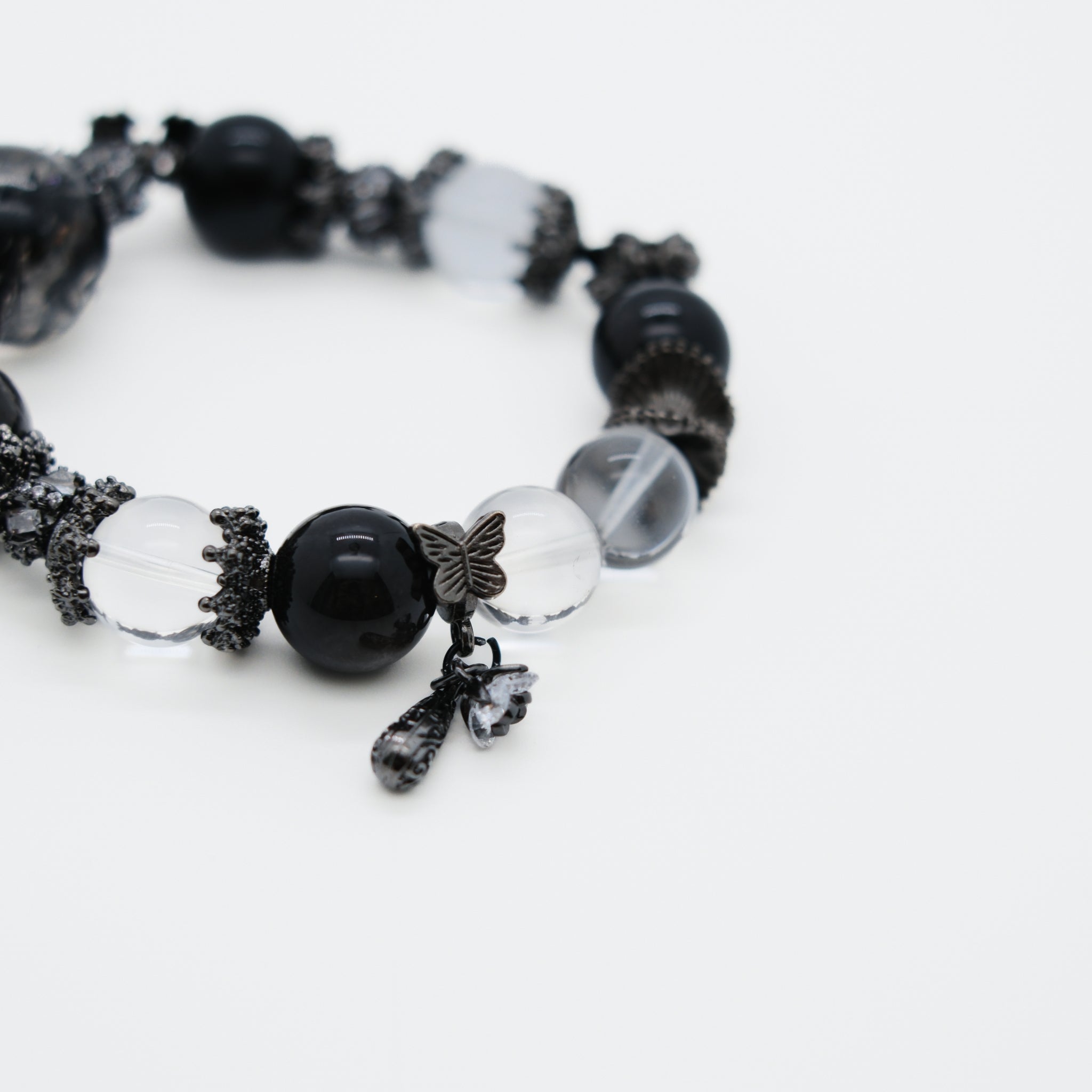 HUSH・Black Rutilated Bracelet