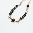 NOVA・Tiger’s Eye Statement Necklace