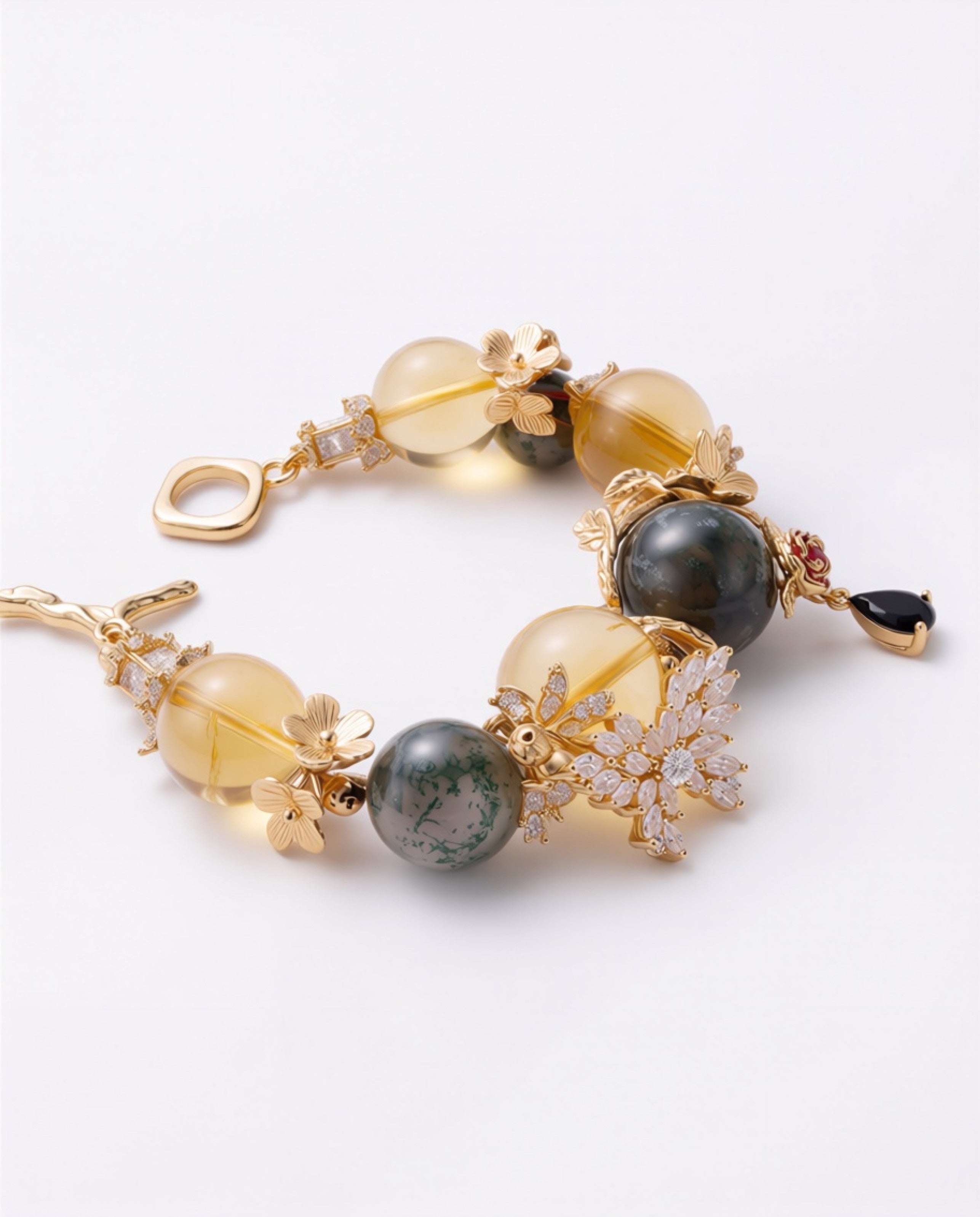 HUSH・Citrine Dragon Bracelet