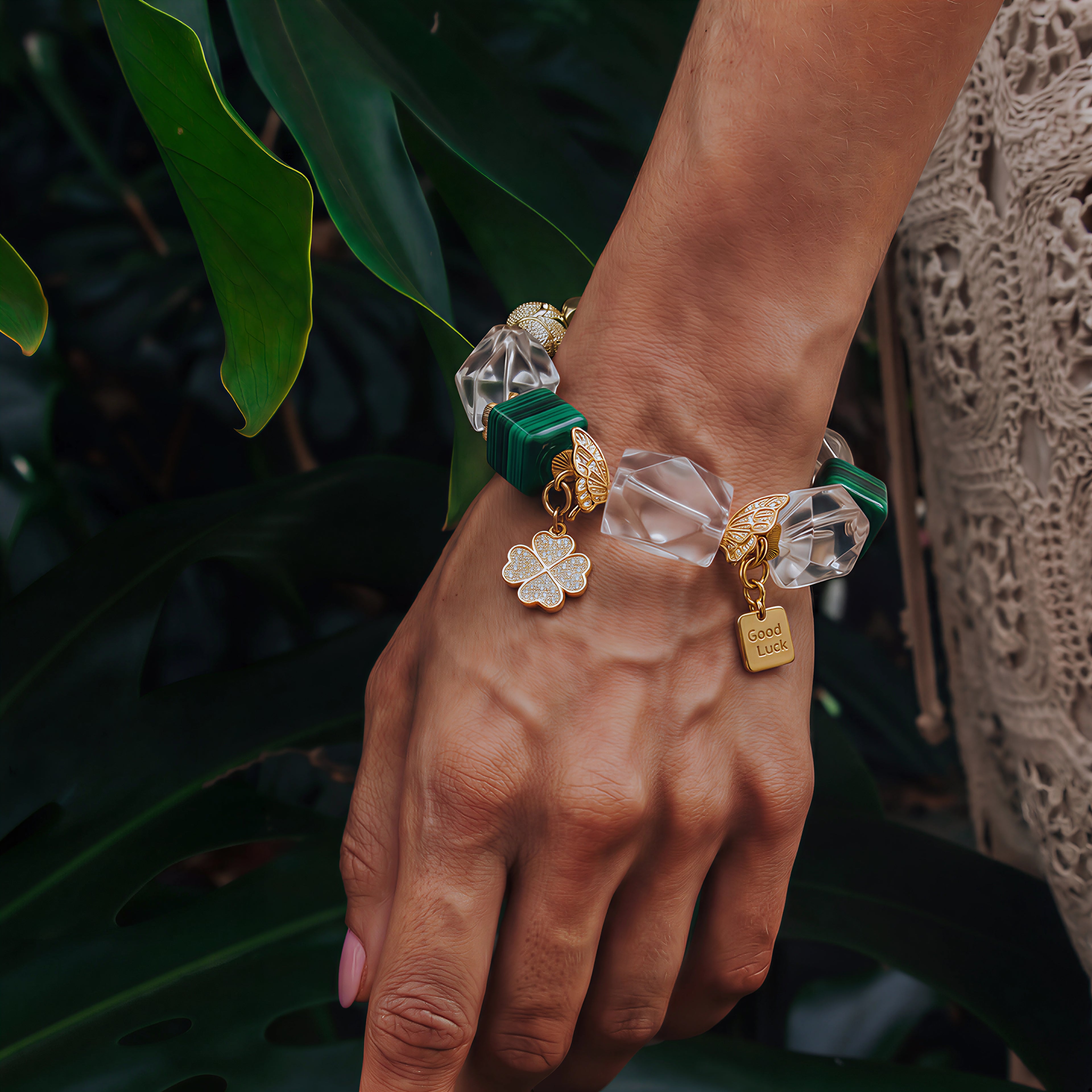 SPARK・Clear Quartz Bracelet