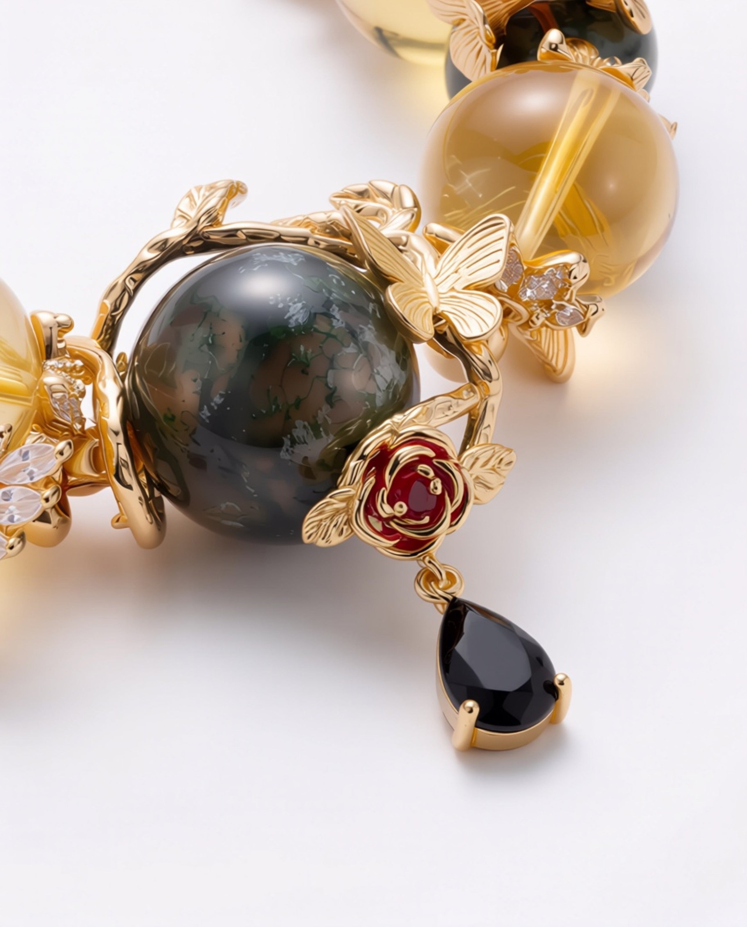 HUSH・Citrine Dragon Bracelet
