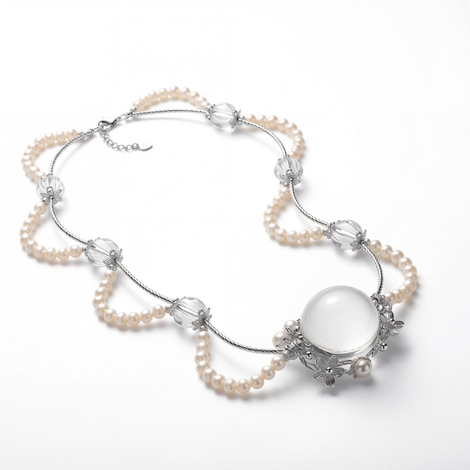 HUSH・Clear Quartz Necklace