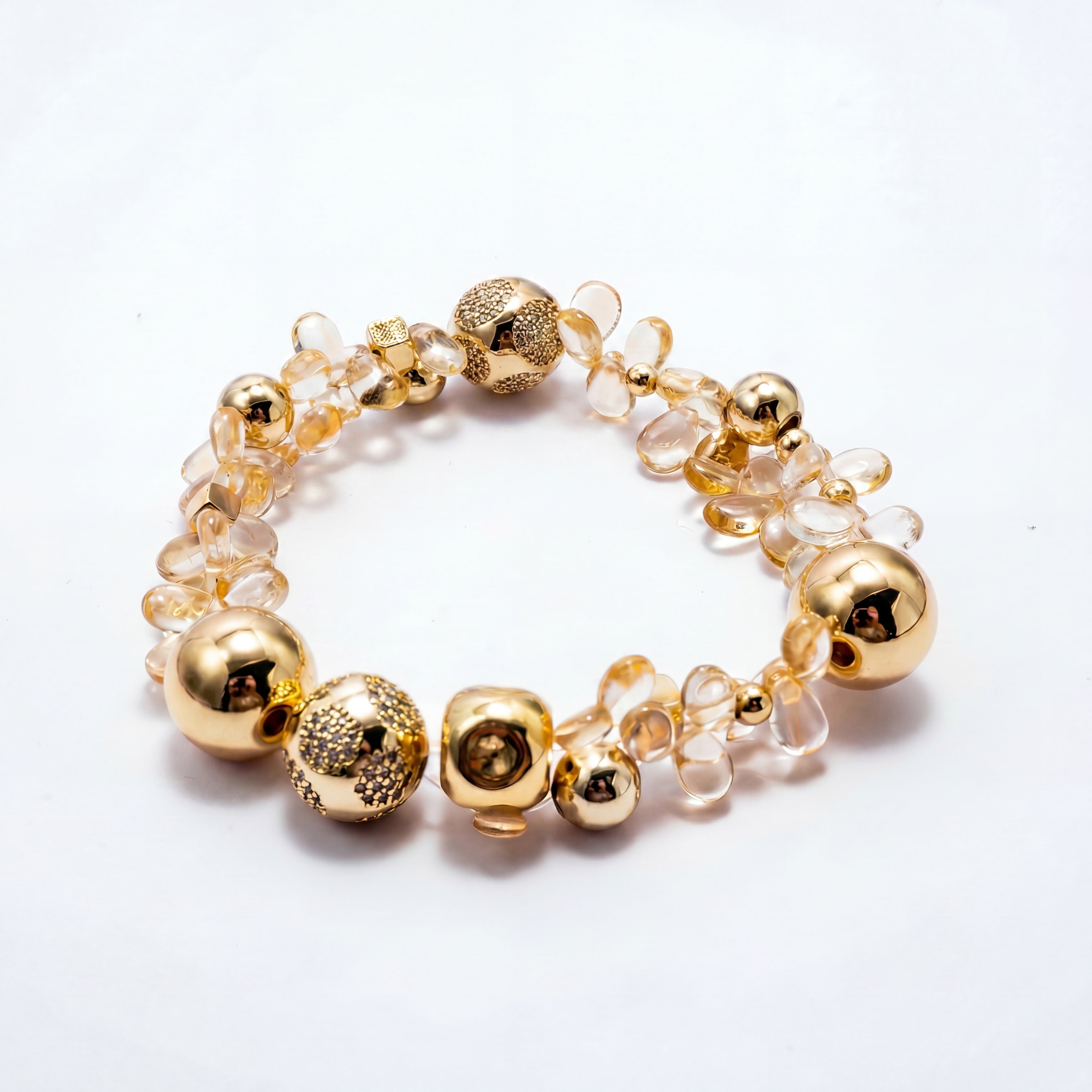 NOVA・Water-Cut Citrine Bracelet