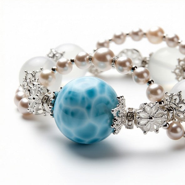 HUSH・Larimar Moonstone Bracelet
