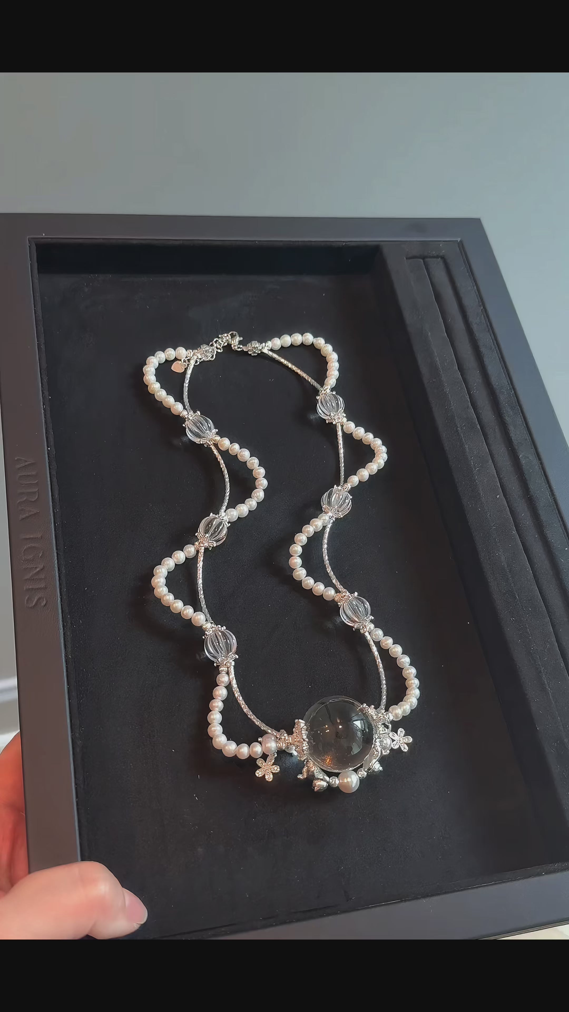 HUSH・Clear Quartz Necklace